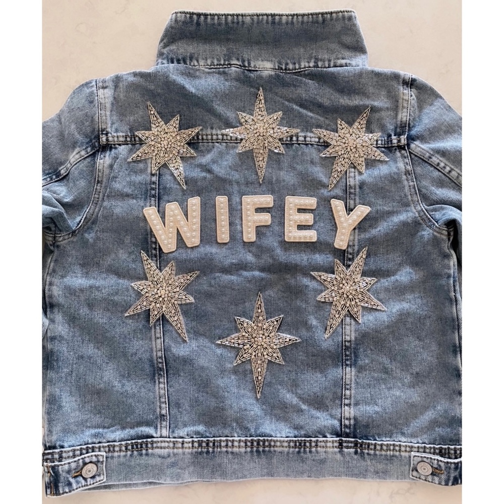 Custom Free People Rumors Denim Jacket